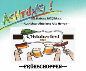 Mehr über den Artikel erfahren AH-Oktoberfest-Frühschoppen